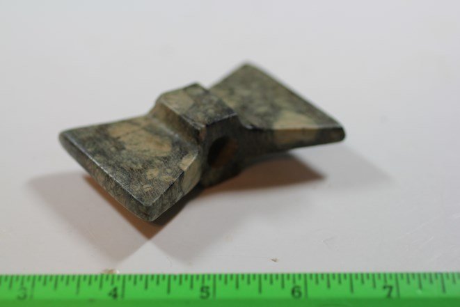 3 1/16"L x 2 3/16"W Bowtie Bannerstone: See Lot Title