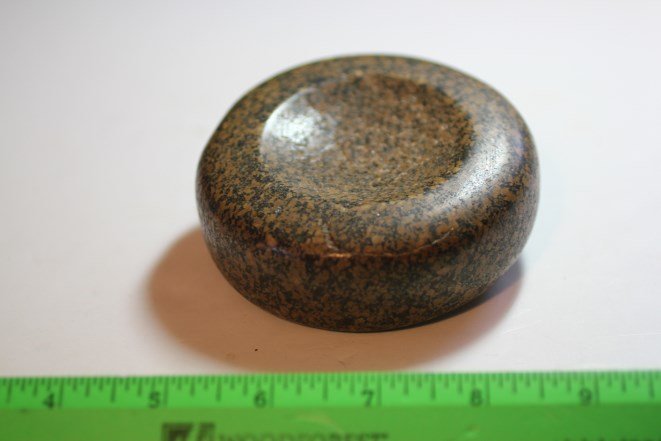 3 3/4"L x 1 3/8'T Discoidal, Illinois (1 of 2)