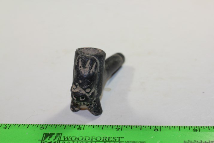 Ceramic Mayan Type Pipe (1 of 1)