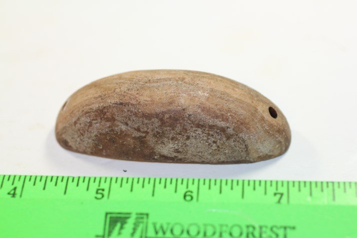 2 15/16'L x 1 1/8"W Boatstone w/Two COA'S: See Lot Title