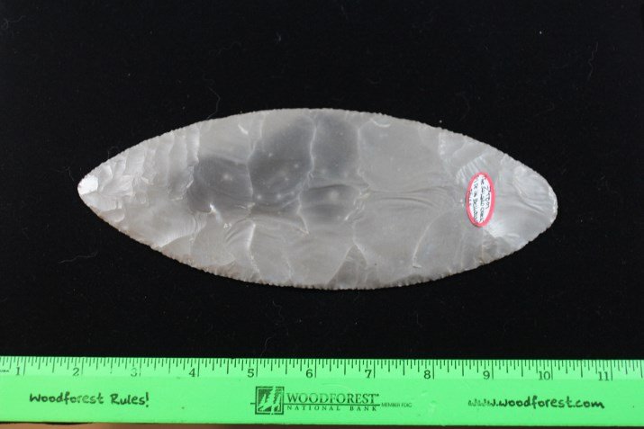 Early Leaf Blade, Saledo Creek, Bell Co., Texas (1 of 2)