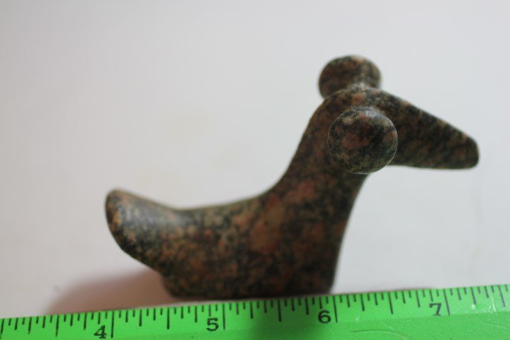 3 1/2"L x 2"H Indiana Birdstone (1 of 2)