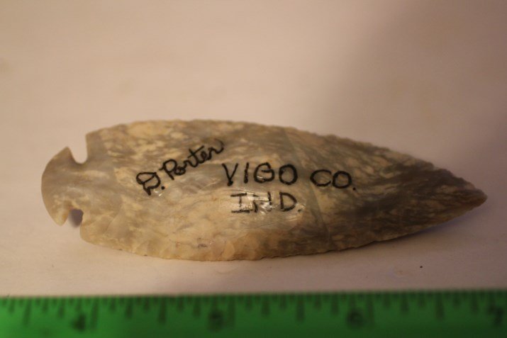 3 5/8 " L Dovetail, Vigo co., Indiana (1 of 2)