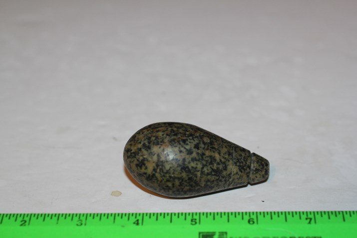 2 3/4" Plummet, Calhoun Co., Illinois (1 of 1)