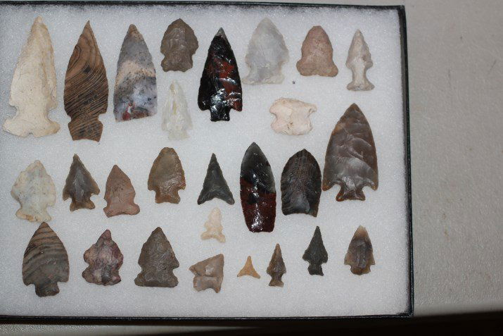 Frame of 27 Miscellaneous Points, Ex Collection of (1 of 1)