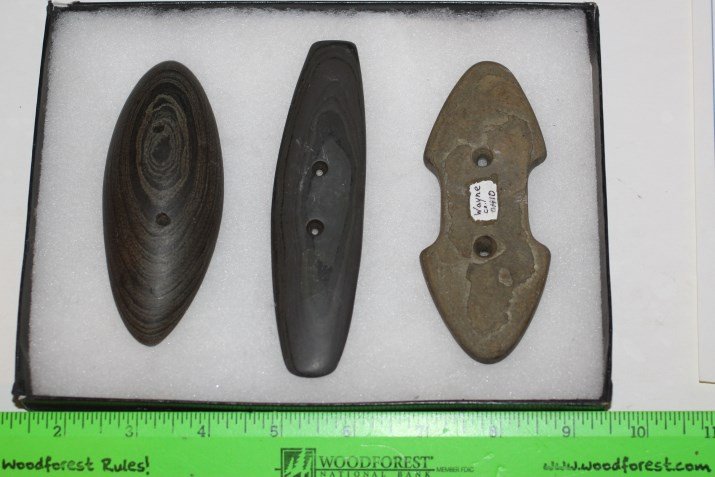 Three Gorgets, Wayne Co., Ohio (1 of 1)