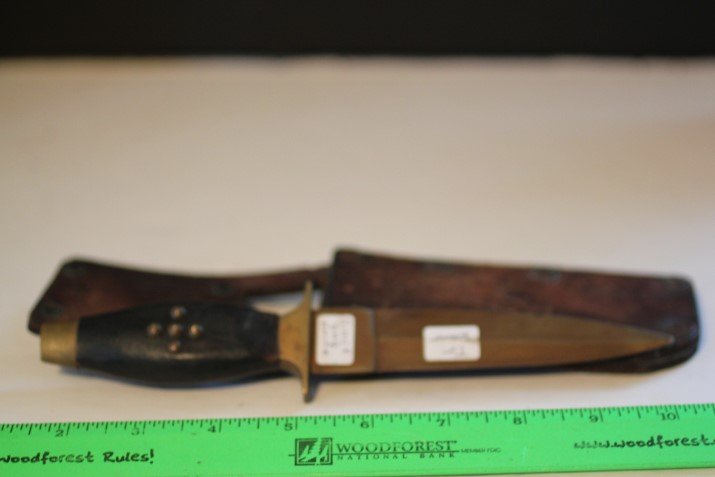 Sioux Knife: See Lot Title