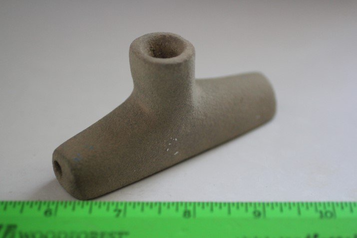 4 1/16' "T" Stone Pipe, Northern Ohio (1 of 1)