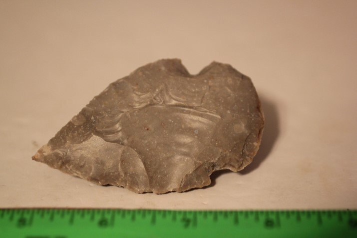 3 3/16' Texas Corner notch, Bell Co., Texas (1 of 1)