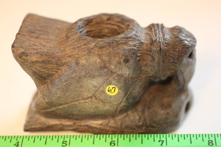 3 13/16' Cherokee Bird Pipe, Alabama (1 of 1)