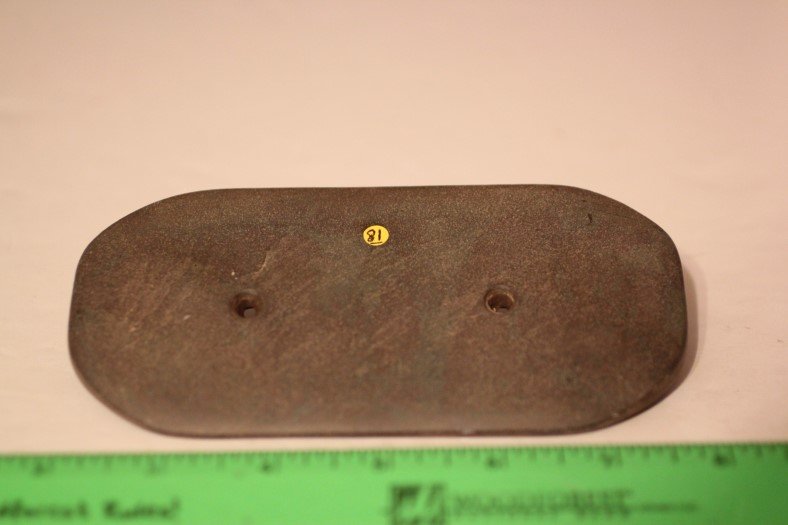 5" Gorget, Spencer Co., Indiana: See Lot Title