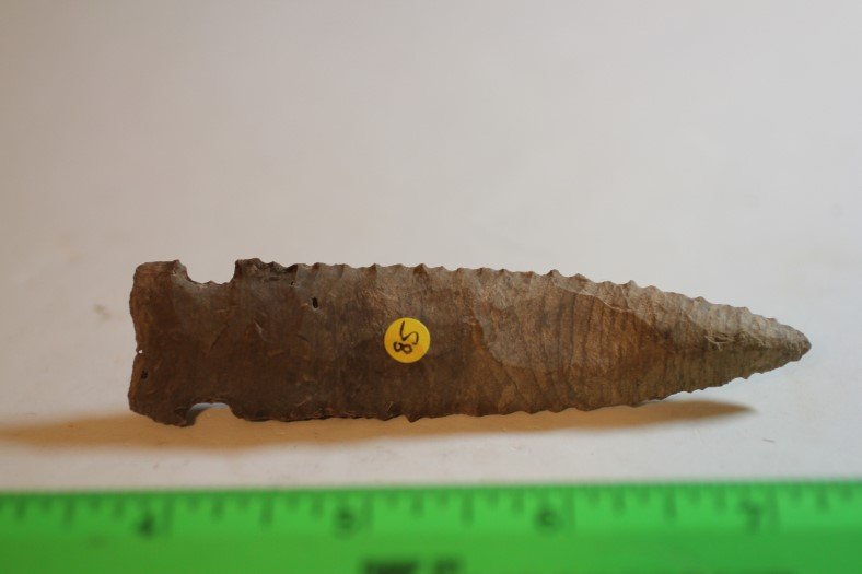 3 13/16' Serrated Side Notch, Montgomery Co., TN (1 of 1)