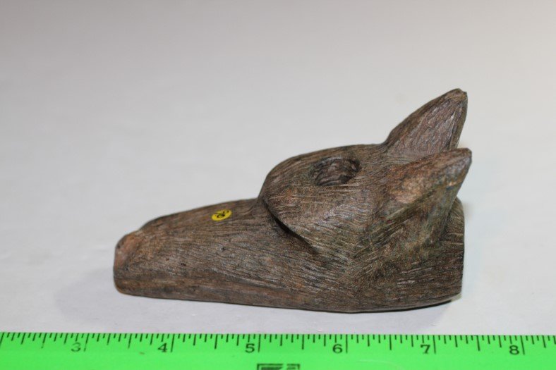 4 3/8' Cherokee Wolf Pipe, Tennessee (1 of 1)