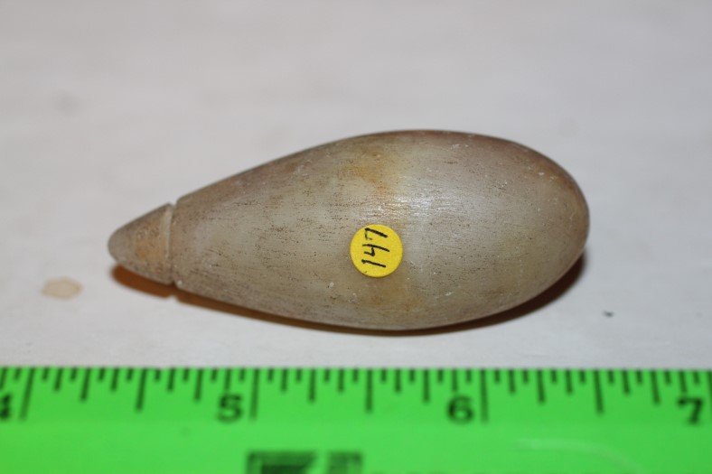 2 3/8' Quartz Plummet, Pike co., Illinois (1 of 1)