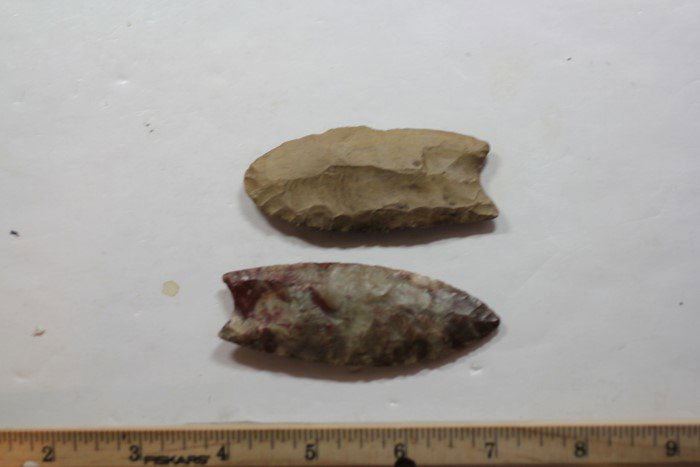 3 1/8' Colorful Clovis & 2 15/16' Clovis, Missouri (1 of 2)