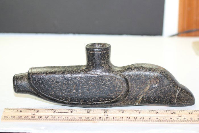 11 1/8'L Raven Pipe, Owensboro, Kentucky, Ex Elliot: See Lot Title