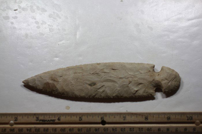 7 7/8" Gray Ghost Spear, Texas (1 of 2)