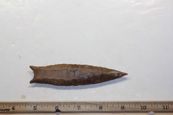 4 5/8' Fluted Paleo Cumberland, Graves Co., Kentucky (1 of 2)