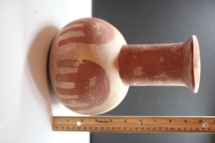 10" Painted Hand Bottle, Mississippi Co., Arkansas (1 of 1)