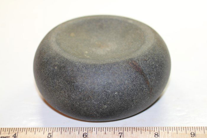 4 3/8"L  x 2 1/16'H Jersey Bluff Discoidal , St Clair (1 of 1)