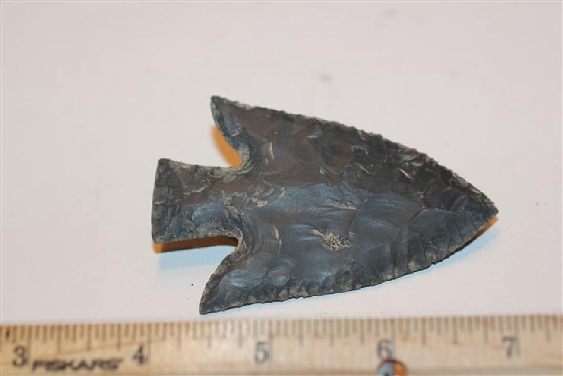 3 3/16" Hornstone Stemmed Point    Franklin County, (1 of 1)