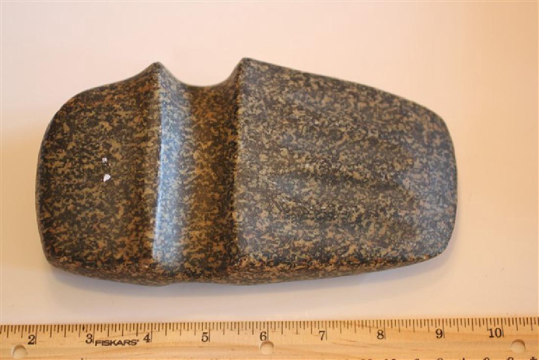 7 1/2"  Peppered Stone 3/4 Grooved Axe, Illinois (1 of 1)