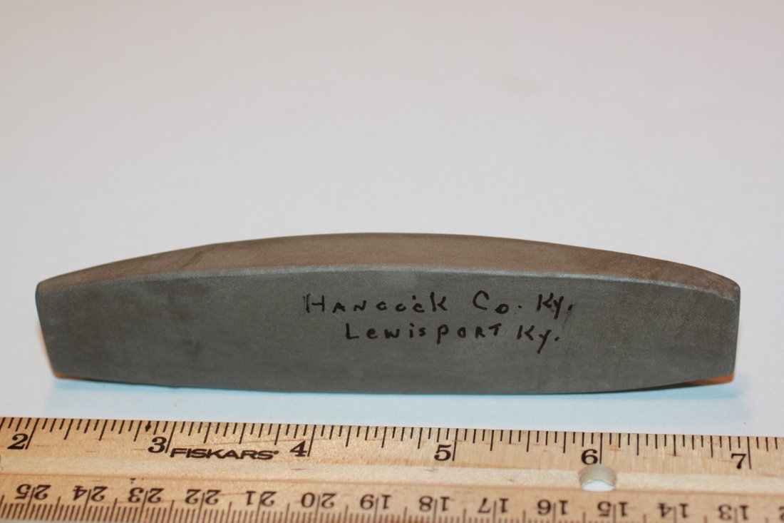 5"L x 1 1/8' Bar Artifact, Hancock Co., Kentucky (1 of 2)