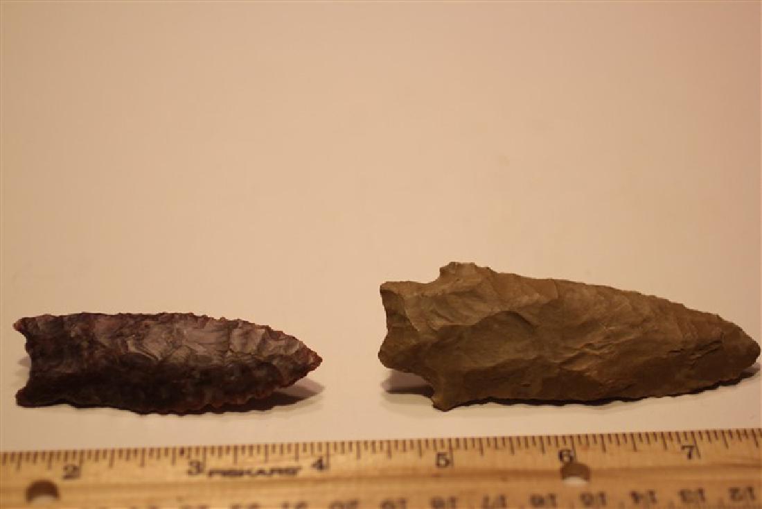 3 1/4" Kirk & Purple Paleo Point, Illinois (1 of 1)