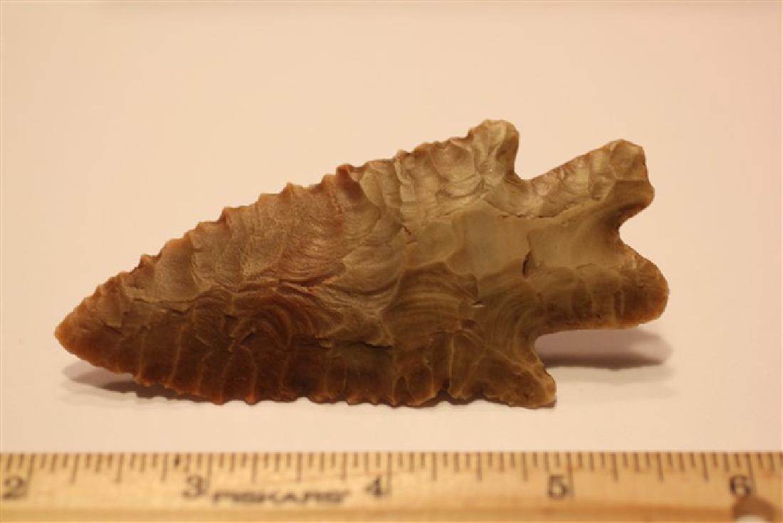 3 5/8" Bifurcated Stemmed Kirk, Kentucky with COA (1 of 4)