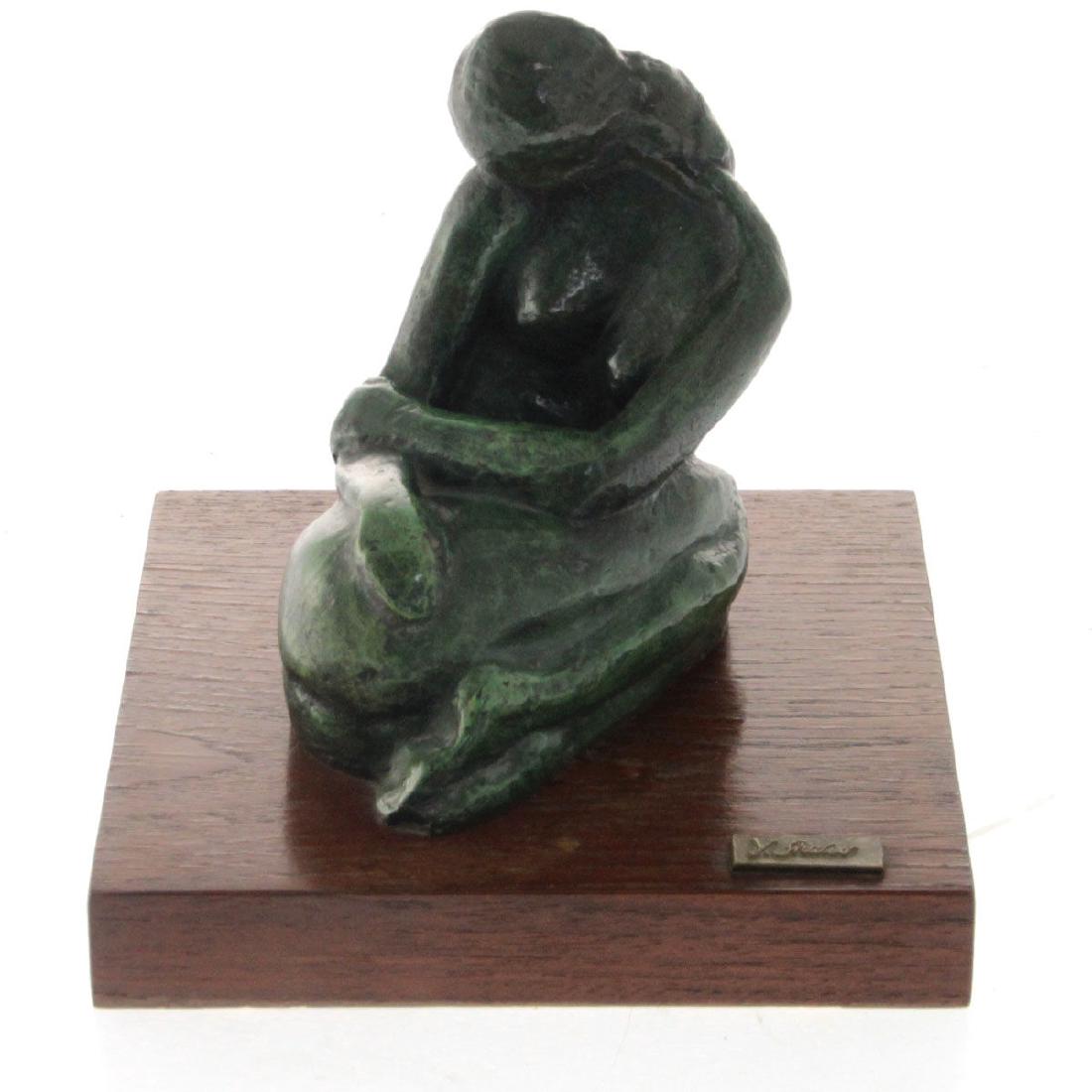 Yael Shalev - Woman, Bronze Sculpture. (1 of 5)