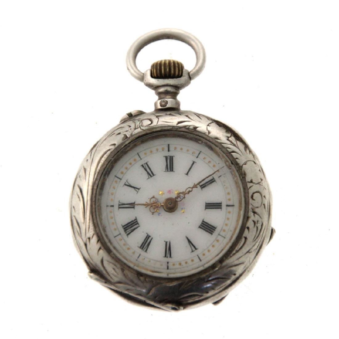 French Silver Pocket Watch. (1 of 6)