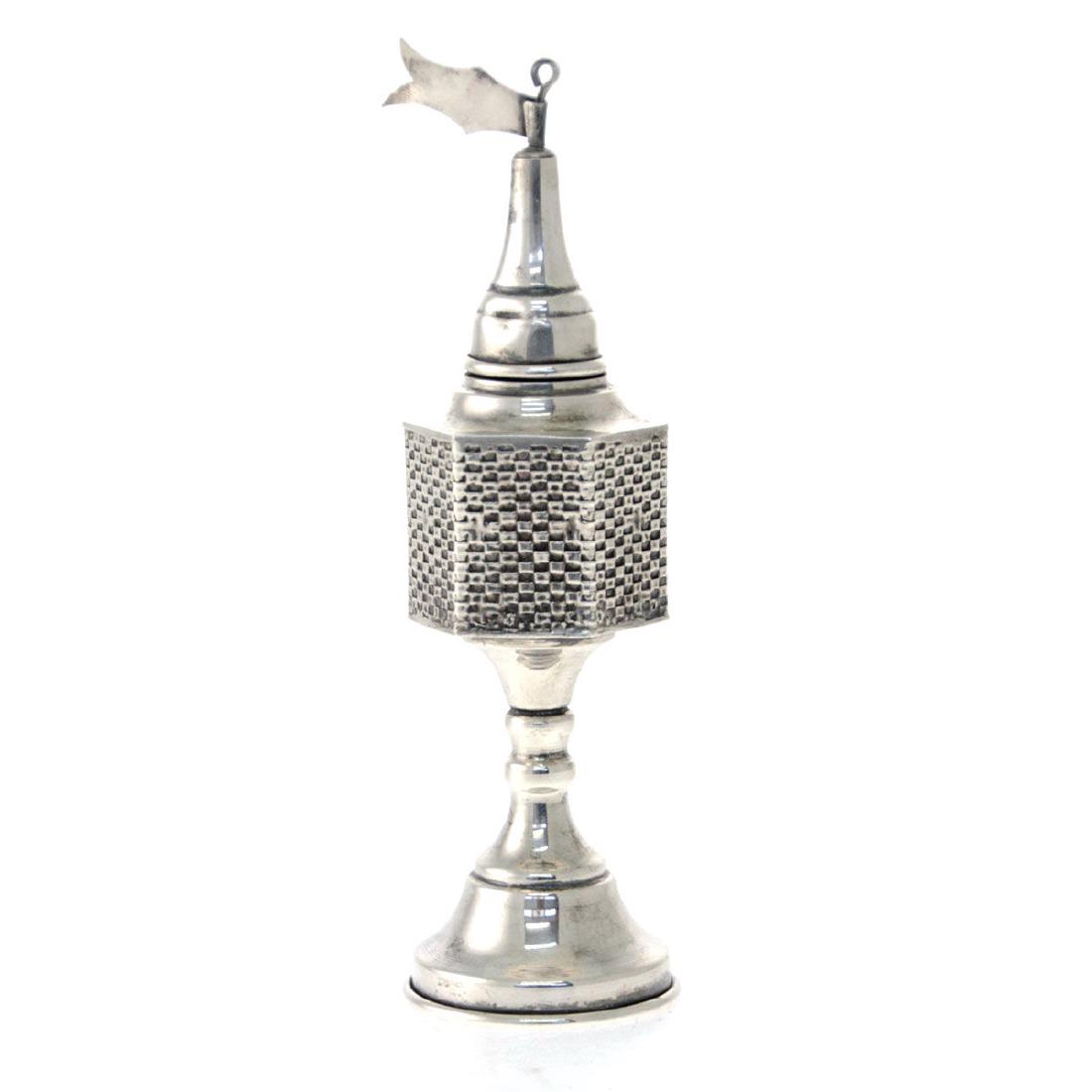 Sterling Silver Spice Box Besamim, Judaica. (1 of 4)