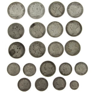 Three Victorian Silver Half Crown Coins 1844 1900 Sep 12 2019 Pasarel In Israel