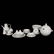 Rosenthal Porcelain - Bjorn Wiinblad - Lotus 79pcs