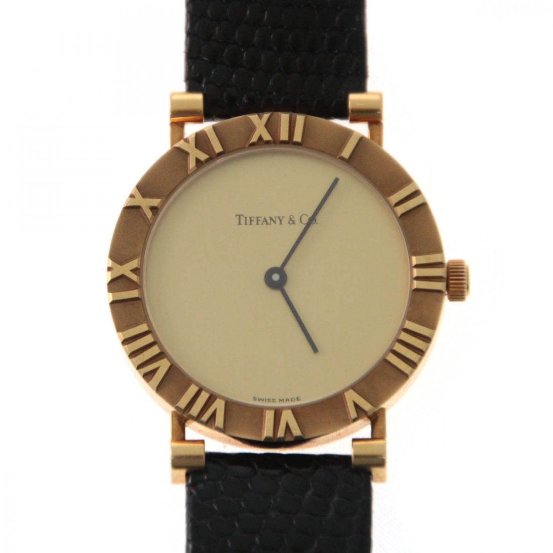 Tiffany & Co 18k Gold Atlas Men's Wrist Watch. (1 of 6)