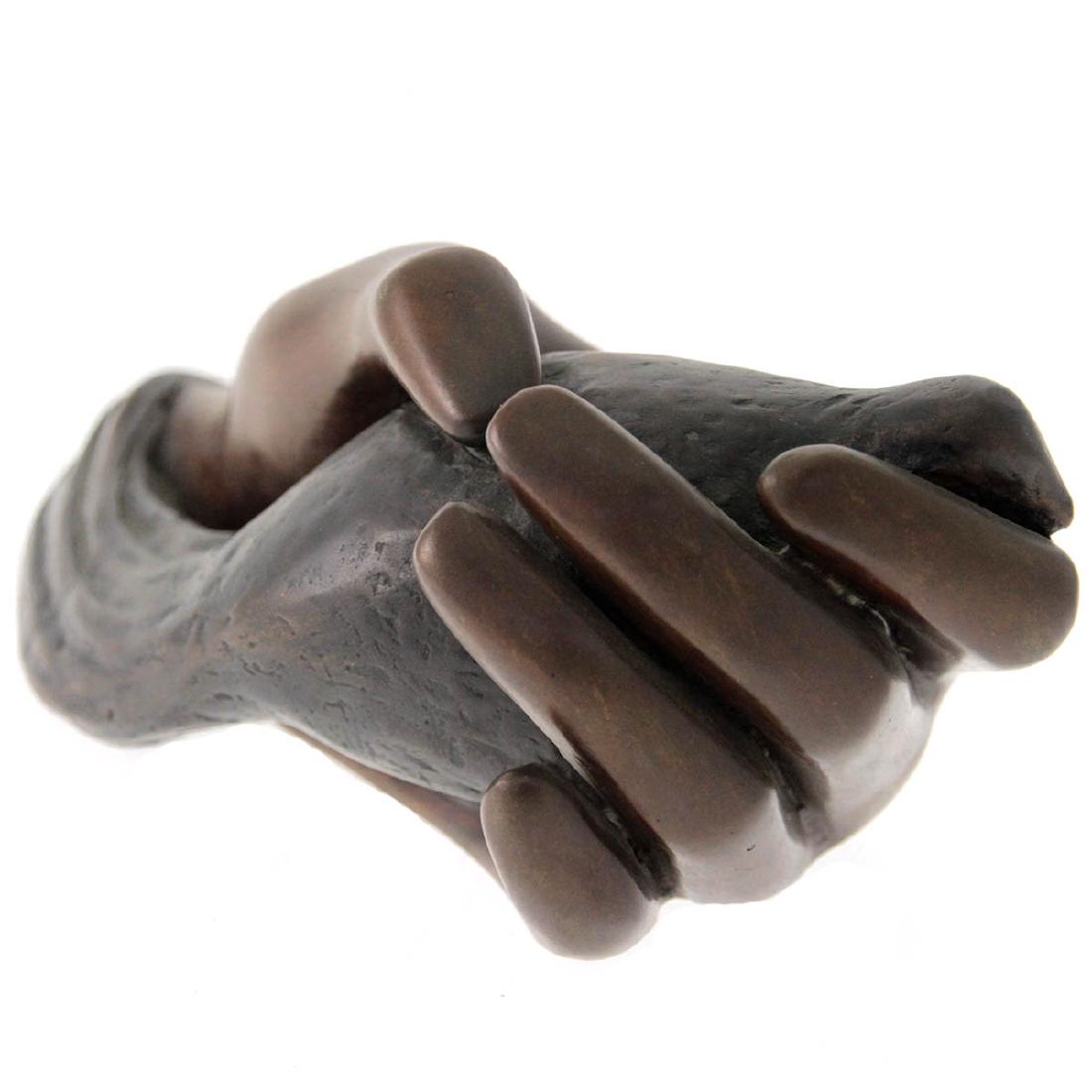 Unidentified Artist - Bird in Hand, Bronze Sculpture, (1 of 4)