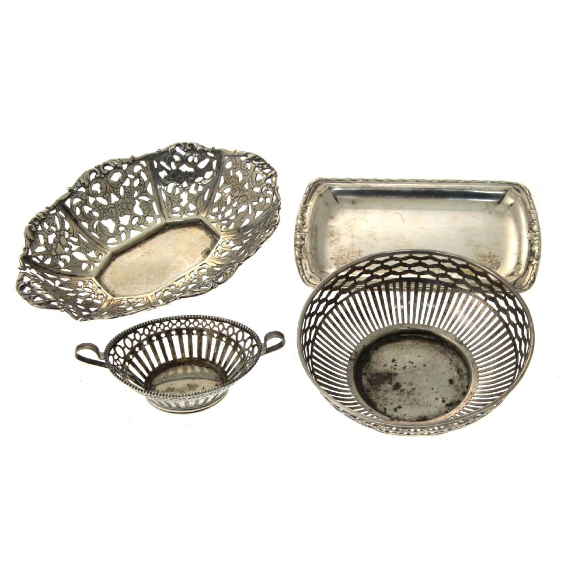 Lot of Silver Dishes. (1 of 8)