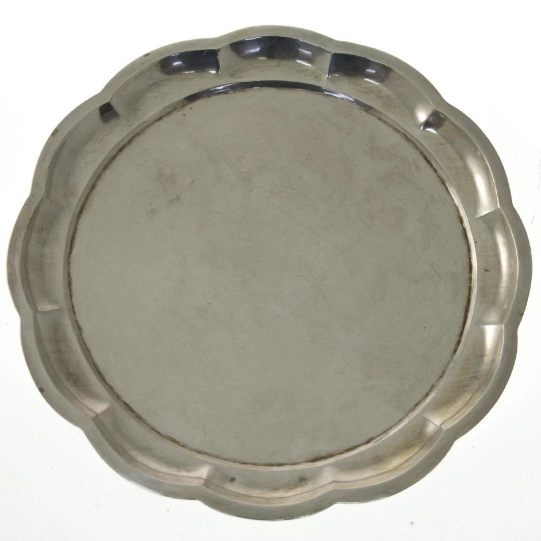 Silver Tray, Hungary, 1937-1965. (1 of 2)