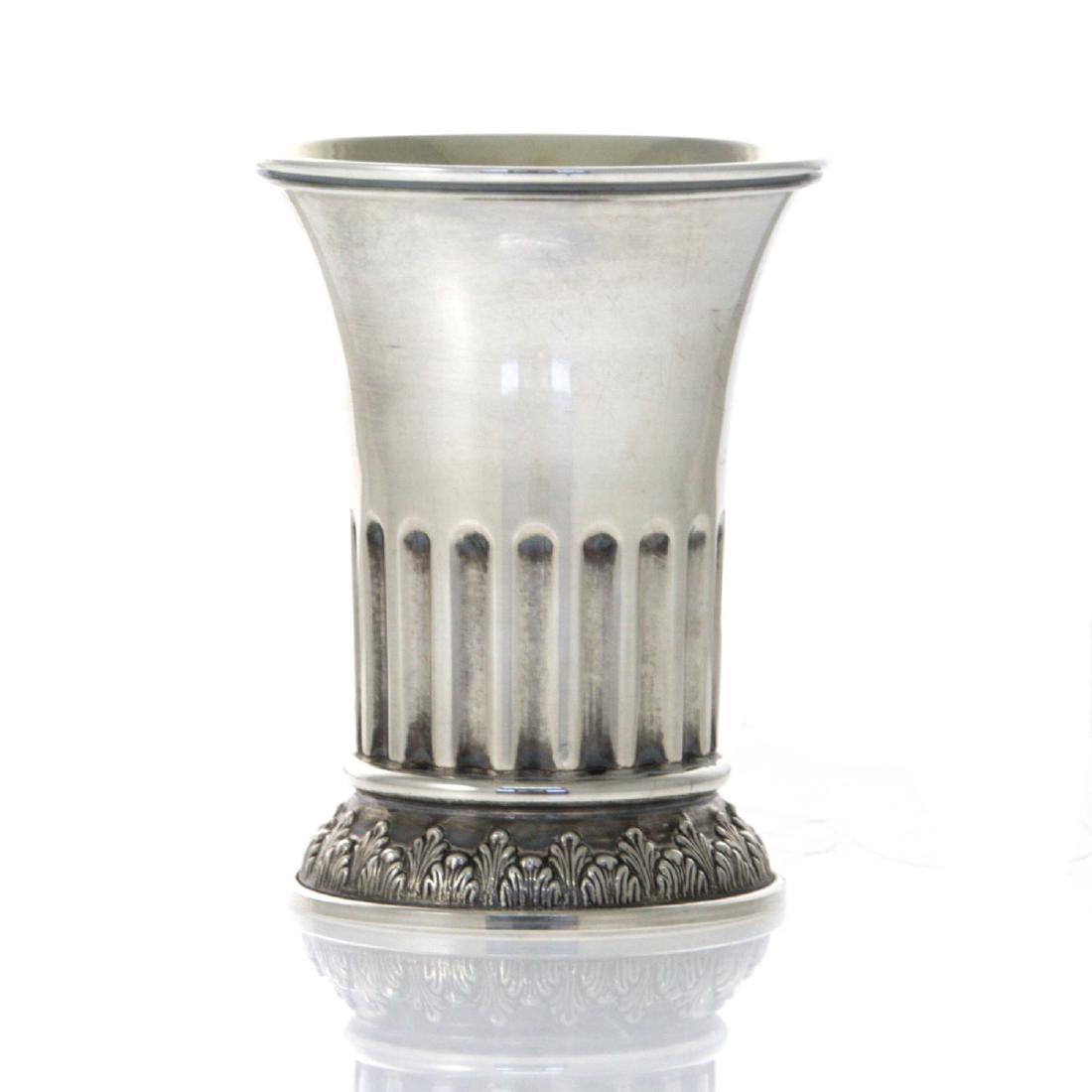 Hazorfim Sterling Silver Kiddush Cup, Judaica. (1 of 3)