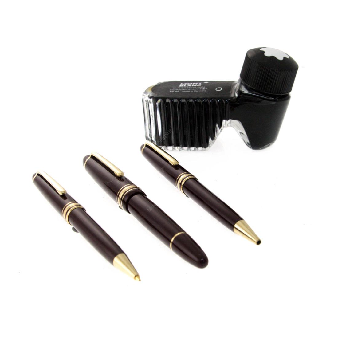Montblanc Meisterstuck Fountain Pen, Ballpoint and (1 of 5)