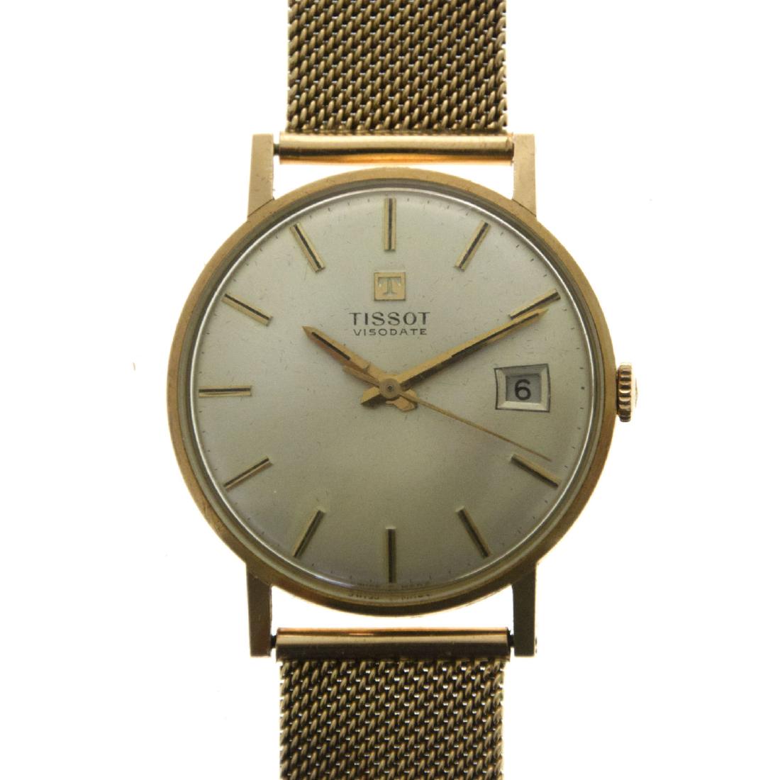 Tissot 14k Gold Wrist Watch. (1 of 4)