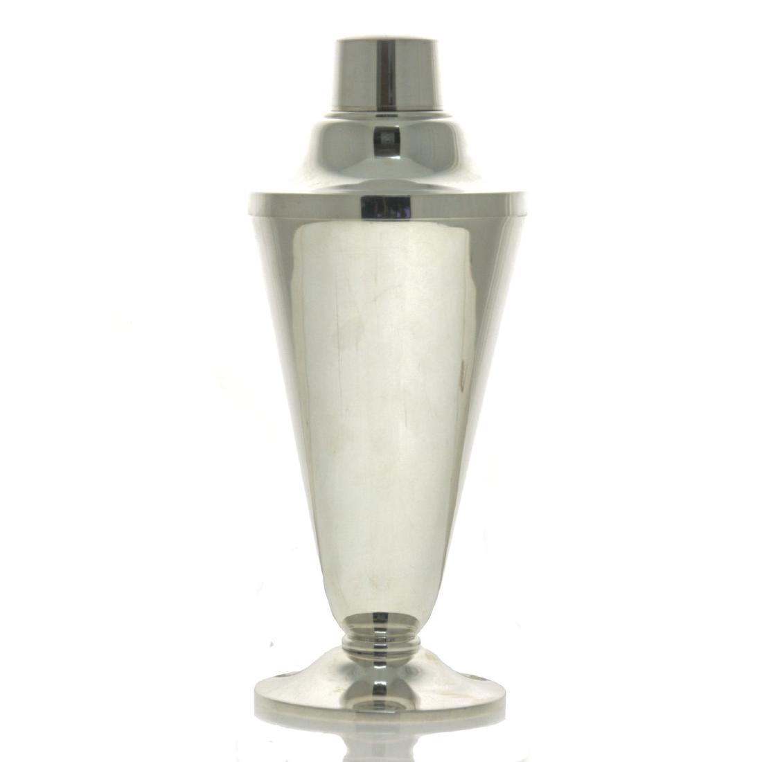 American Art Deco Sterling Silver Cocktail Shaker, R. (1 of 2)