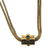 18k Yellow Gold and Emerald Necklace. - 2