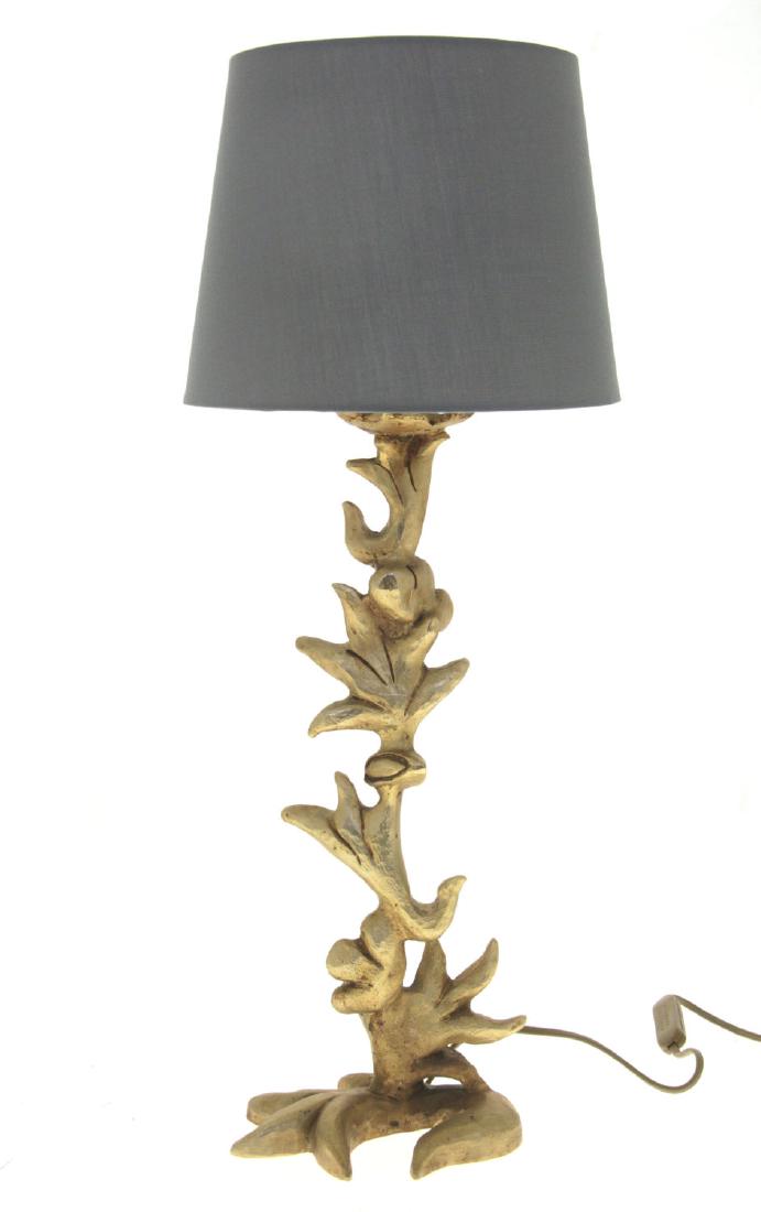 Georges Mathias for Fondica Gilt Bronze Table Lamp. (1 of 2)