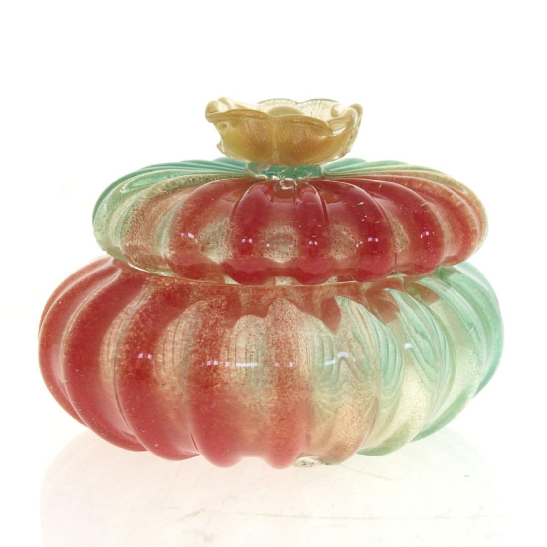 Attributed to Archimede Seguso - Large Glass Box and (1 of 2)