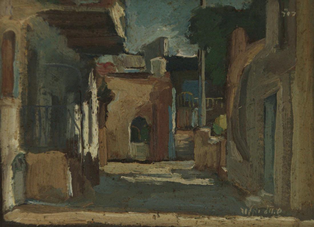 Shaul Victor (1947-2016) - Urban Landscape, Oil on (1 of 3)