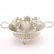 Victorian Silver Plated Egg Cruet Set