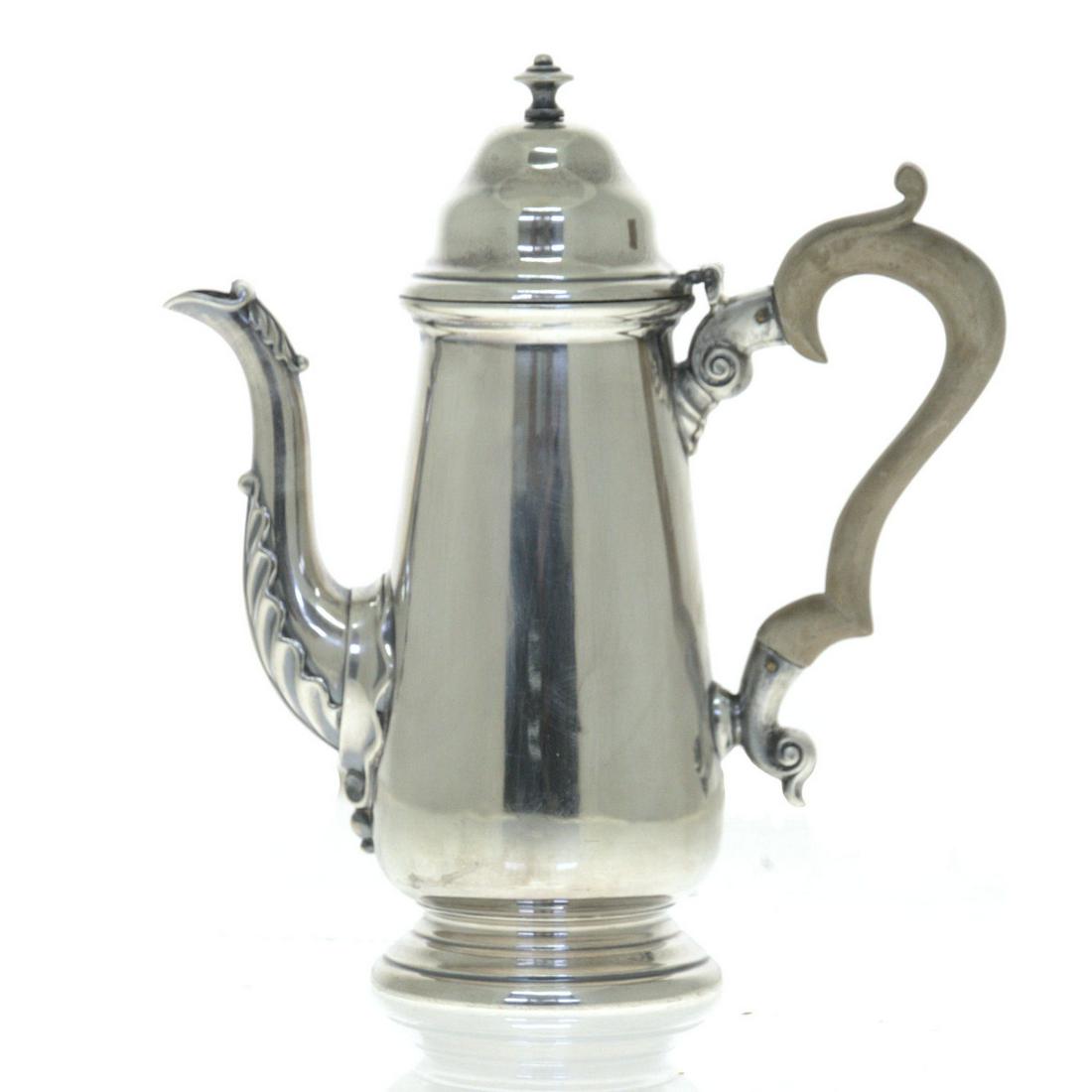 Sterling Silver Teapot, Sheffield, England, 1959. (1 of 4)