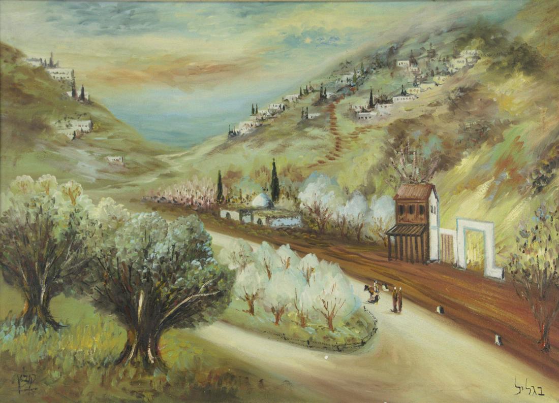Nikola Kovac - Galilee, Oil on Canvas.: Nikola Kovac - Galilee, Oil on Canvas. Signed. 50x70cm.