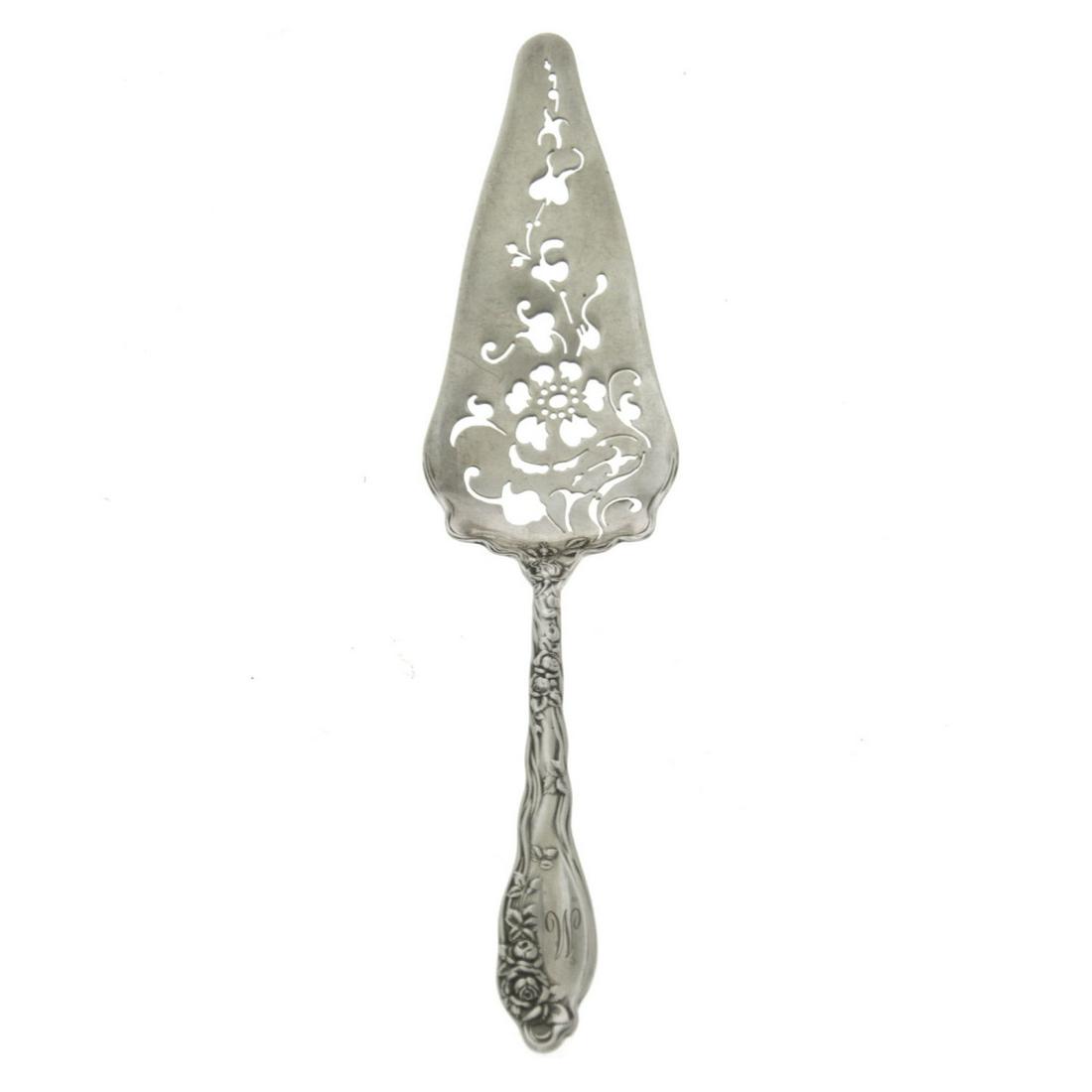 Simpson, Hall, Miller & Co Sterling Silver Cake Server, (1 of 2)